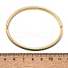 304 Stainless Steel Enamel Hinged Cuff Bangles for Women SA-CBAC920-15G-02-7