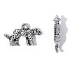 304 Stainless Steel Pendants STAS-OY015-21P-1