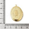 Brass Locket Pendants KK-P342-01B-G-01-4