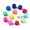 Handmade Polymer Clay Beads Strands CLAY-T020-09-4