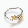 304 Stainless Steel Jewelry Sets BJEW-H123-06GP-5
