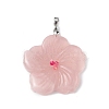 Natural Rose Quartz Big Pendants G-B040-01P-11-2
