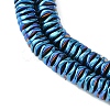 Electroplated Synthetic Non-Magnetic Hematite Beads Strands G-H020-M01-09-3