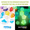 30Pcs 2 Styles Luminous Resin Mushroom Ornament RESI-TA0004-02A-5