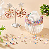 2Bags 200Pcs Transparent Glass Beads GLAA-TA0003-44E-7