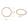 Smooth Surface Alloy Linking Ring PALLOY-S117-164-3