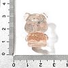 Transparent Resin Little Bear Ornament RESI-S015-01A-3