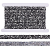 1 Roll Resin Rhinestone with Plastic Imitation Pearl Beaded Trim DIY-BC0015-57C-1