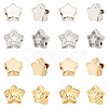 16Pcs 4 Style 304 Stainless Steel Beads STAS-DC0005-33-1