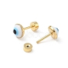 304 Stainless Steel Evil Eye Earlobe Plugs EJEW-H105-12-7