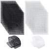 30Pcs 2 Colors PE Mesh Canvas Sheets AJEW-WR0003-60-1
