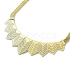 
304 Stainless Steel Bib Necklaces NJEW-Q322-09G-3