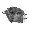 Burlap Packing Pouches Drawstring Bags ABAG-Q050-7x9-04-1