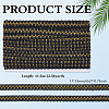 Polyester Lace Trim OCOR-WH0109-356B-2