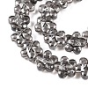 Electroplate Glass Beads Strands EGLA-T028-02I-3