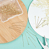 150Pcs Brass Ball Head Pins KK-GO0001-48-5