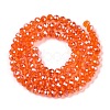 Electroplate Glass Beads Strands EGLA-A044-T3mm-A25-3