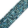 Natural Apatite Beads Strands G-F715-101B-1
