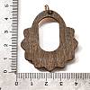 Printed Poplar Wood Pendants FIND-B045-23B-3