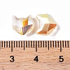 100Pcs Electroplate Glass Beads EGLA-P060-01B-HP01-3