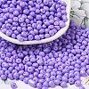 6/0 Opaque Baking Paint Glass Seed Beads SEED-M012-02A-09-1