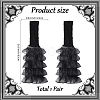 Polyester Ruffle Layered Patchwork Leg Sleeves AJEW-WH20042-75A-2