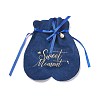 Satin Bags with Drawstring Jewelry Gift Bags ABAG-XCP0001-07-2