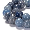 Dyed & Heated Natural Blue Aventurine Beads Strands LS-G-F380-10mm-2