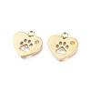 Ion Plating(IP) 304 Stainless Steel Charms X-STAS-L245-002G-1