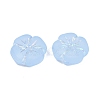 Frosted Transparent Acrylic Beads OACR-P029-19B-01-3