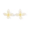 Flower Acrylic Bead Caps SACR-T017-52-3