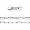 Tarnish Resistant 304 Stainless Steel Paperclip Chains CHS-F011-01B-P-1