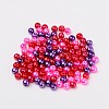 Valentine's Mix Glass Pearl Beads Sets HY-X006-4mm-10-2