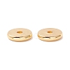 202 Stainless Steel Beads STAS-P297-01G-2
