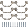 6Sets Zinc Alloy Drawer Pull Handles FIND-FH0017-15P-1
