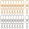 40Pcs 2 Colors Zinc Alloy Swivel Clasps FIND-SP0004-27-7