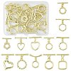 20Pcs 12 Styles Alloy Toggle Clasps FIND-FS0004-53G-1