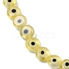 Handmade Evil Eye Lampwork Beads Strands LAMP-G164-10A-05-3