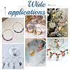 316 Surgical Stainless Steel Hoop Earrings Findings STAS-UN0002-79P-6