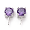 Rhodium Plated 925 Sterling Silver Peg Bails STER-D035-47P-07-2