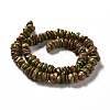 Natural Unakite Beads Strands G-G841-B13-2