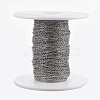 Tarnish Resistant 304 Stainless Steel Cable Chains CHS-E004-01P-3