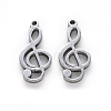 Tarnish Resistant 304 Stainless Steel Pendants STAS-N092-70-2