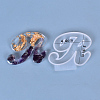 Letter DIY Silicone Molds X-DIY-I034-08R-3