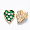 Brass Enamel Pendants KK-T049-054G-02-NF-2