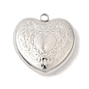 304 Stainless Steel Pendants STAS-B128-11A-P-1