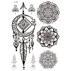 Mandala Pattern Vintage Removable Temporary Water Proof Tattoos Paper Stickers MAND-PW0001-14I-1