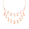 Bohemian Style Bib Necklaces NJEW-PH0001-11-1
