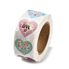 Valentine's Day Theme Heart Paper Picture Stickers STIC-Q015-03C-3