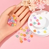600Pcs 10 Colors Imitation Jelly Acrylic Beads MACR-YW0001-82-6